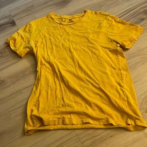 H&M Yellow-Orange T Shirt